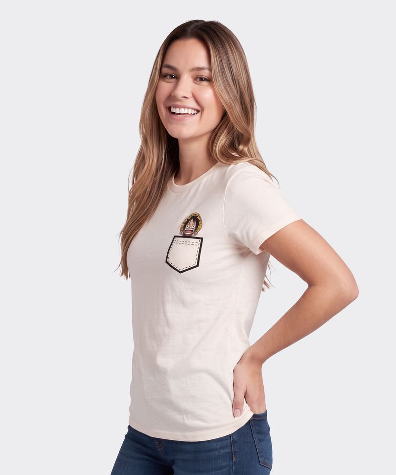 Playera de Licencia One Piece de Dama