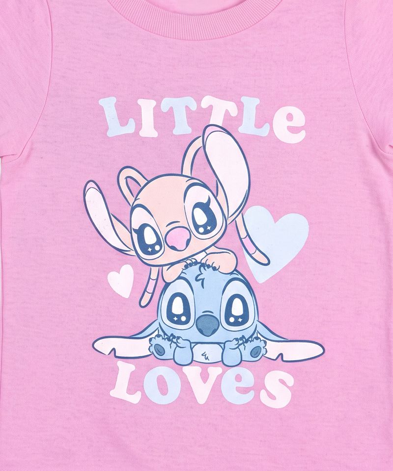 Playera de Licencia Stitch de Beba Años