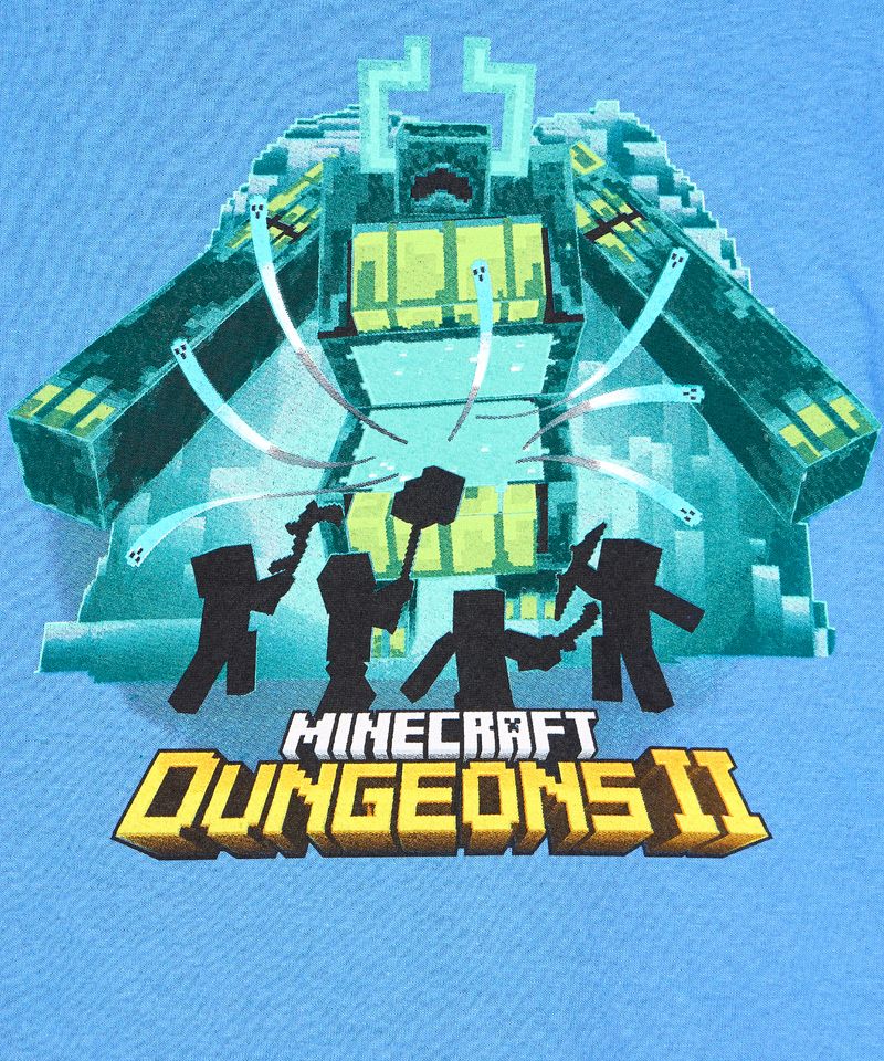 Playera de Licencia Minecraft de Niño Infantil