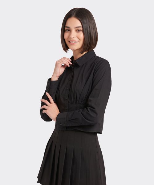 Blusa Manga Larga We Bare Bears de  Dama Cuello Redondo