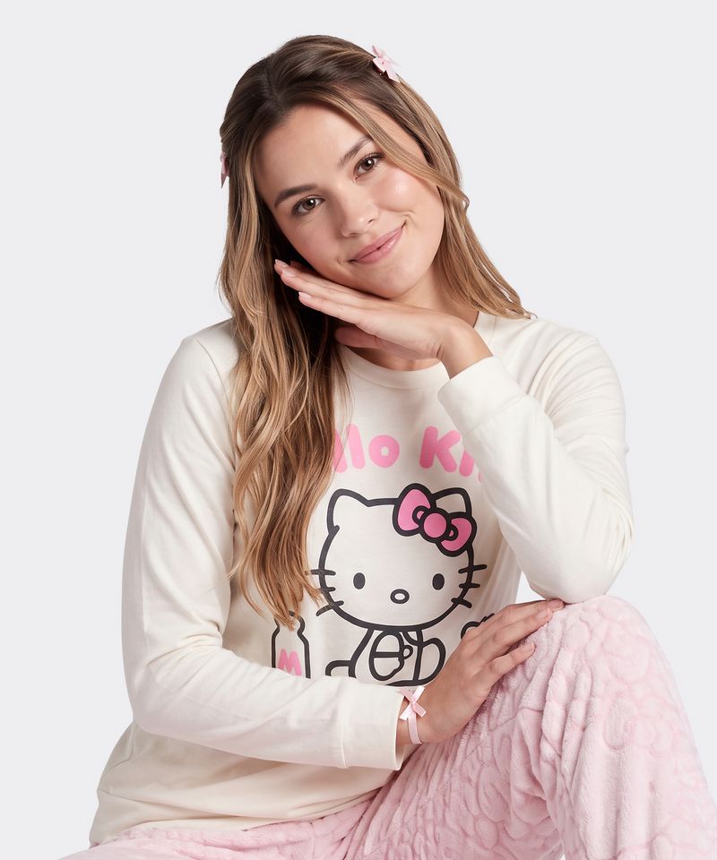 Set Pijama Polar Hello Kitty de  Dama