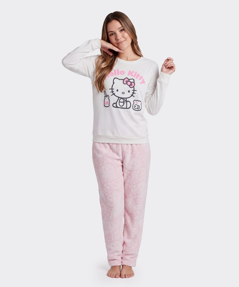 Set Pijama Polar Hello Kitty de  Dama