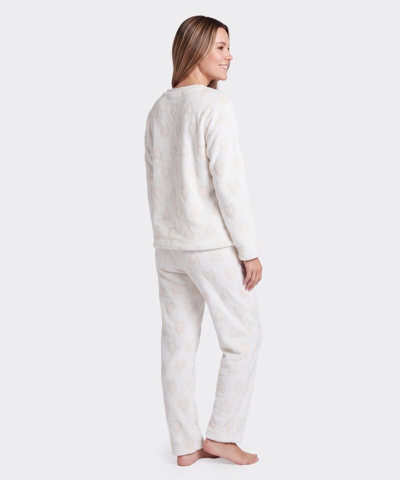 Set Pijama Polar  de  Dama
