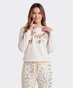 Set Pijama Polar  de  Dama