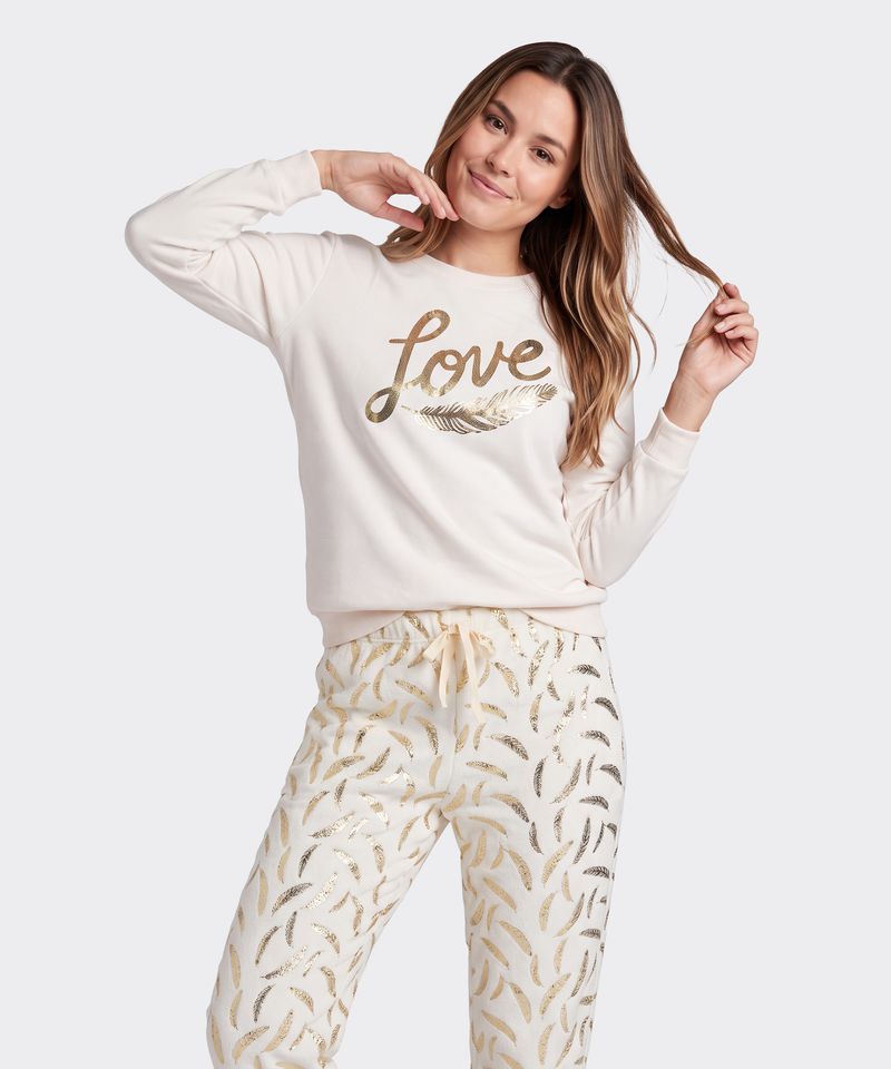 Set Pijama Polar  de  Dama