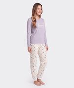 Set Pijama Polar  de  Dama