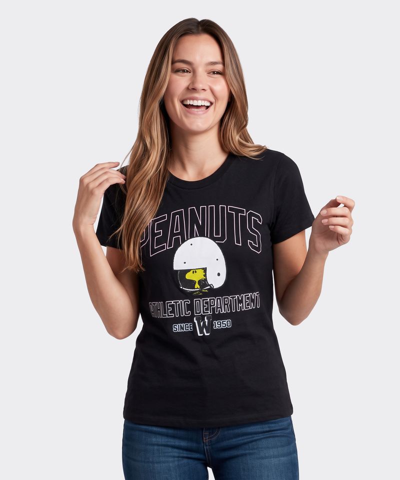 Playera de Licencia Snoopy de  Dama