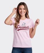 Playera de Licencia Snoopy de  Dama