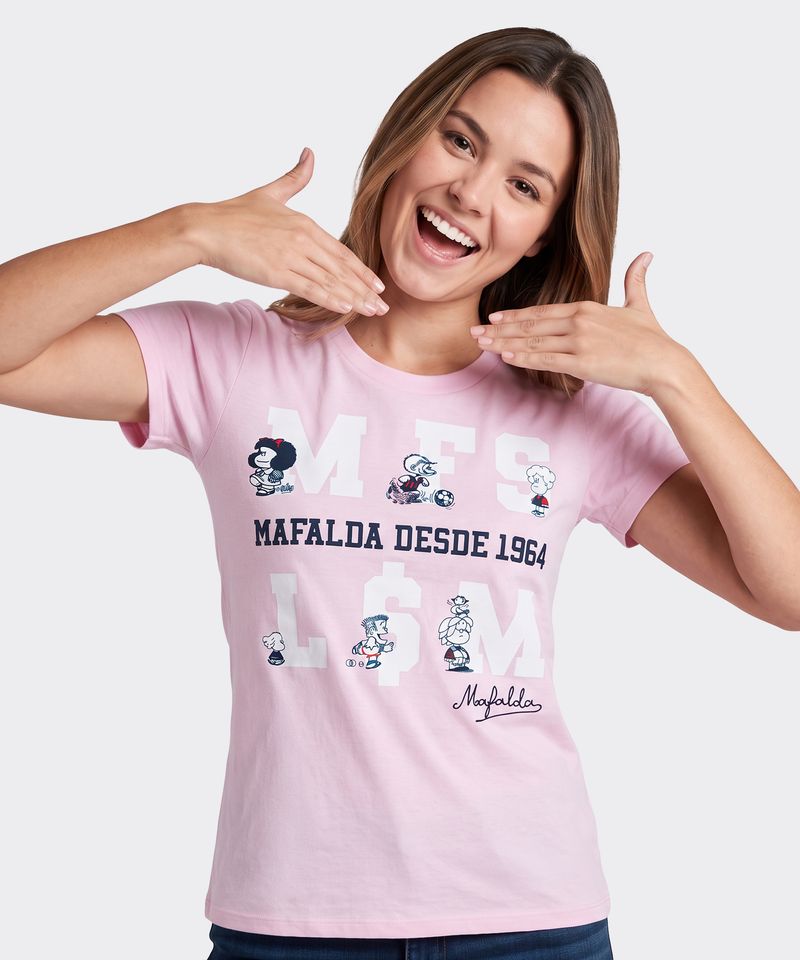 Playera de Licencia Mafalda de  Dama