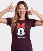 Playera de Licencia Mickey And Minnie de  Dama
