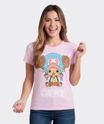 Playera de Licencia One Piece de  Dama
