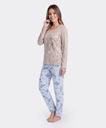 Set Pijama Pantalón y Playera Stitch de  Dama