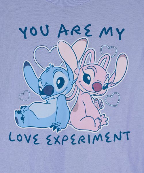Playera de Licencia Stitch de  Niña Infantil