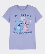 Playera de Licencia Stitch de  Niña Infantil