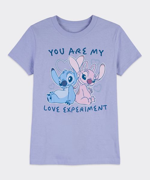 Playera de Licencia Stitch de  Niña Infantil