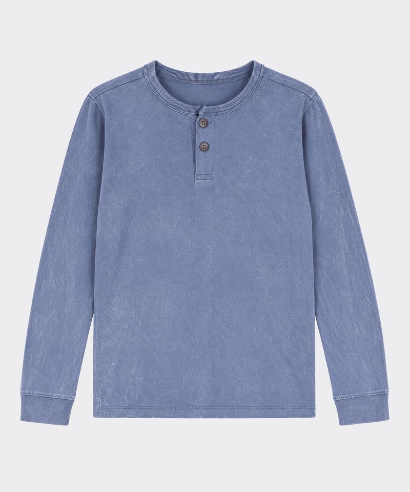 Playera Manga Larga  de  Niño Infantil
