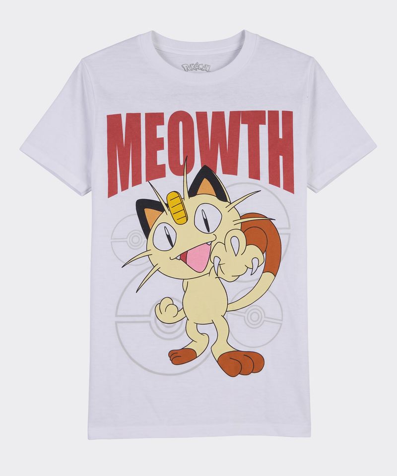 Playera de Licencia Pokemon de  Niño Juvenil