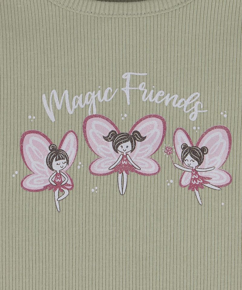 Playera Manga Larga  de  Beba Años