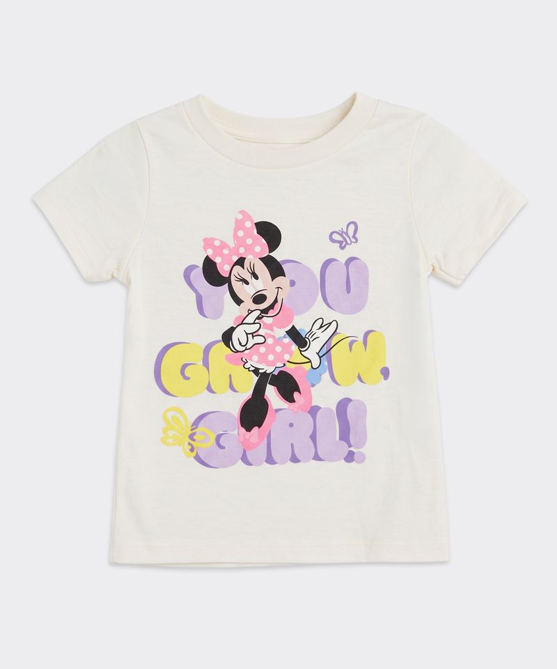 Playera de Licencia Minnie Mouse de  Beba Años