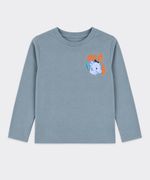 Playera Manga Larga  de  Bebo Años