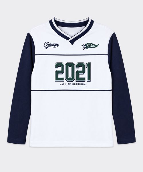 Playera Manga Larga  de  Niño Infantil