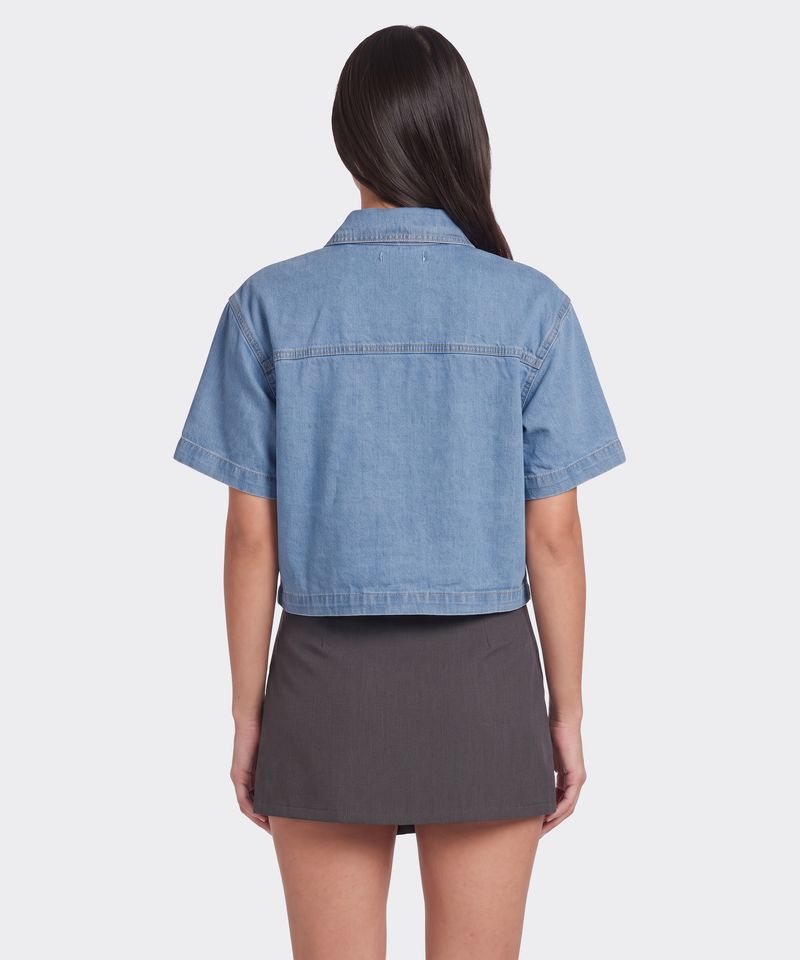 Sobre Camisa  de  Mezclilla Dama