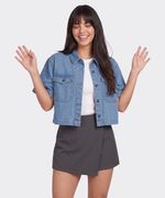 Sobre Camisa  de  Mezclilla Dama