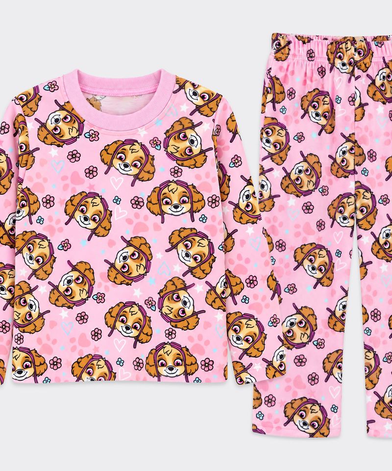 Set Pijama Polar Paw Patrol de  Beba Años