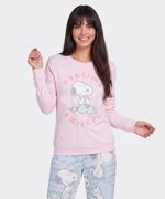 Set Pijama Polar Snoopy de  Dama
