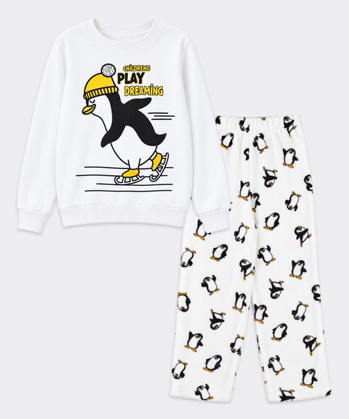 Set Pijama Polar  de  Niño Infantil
