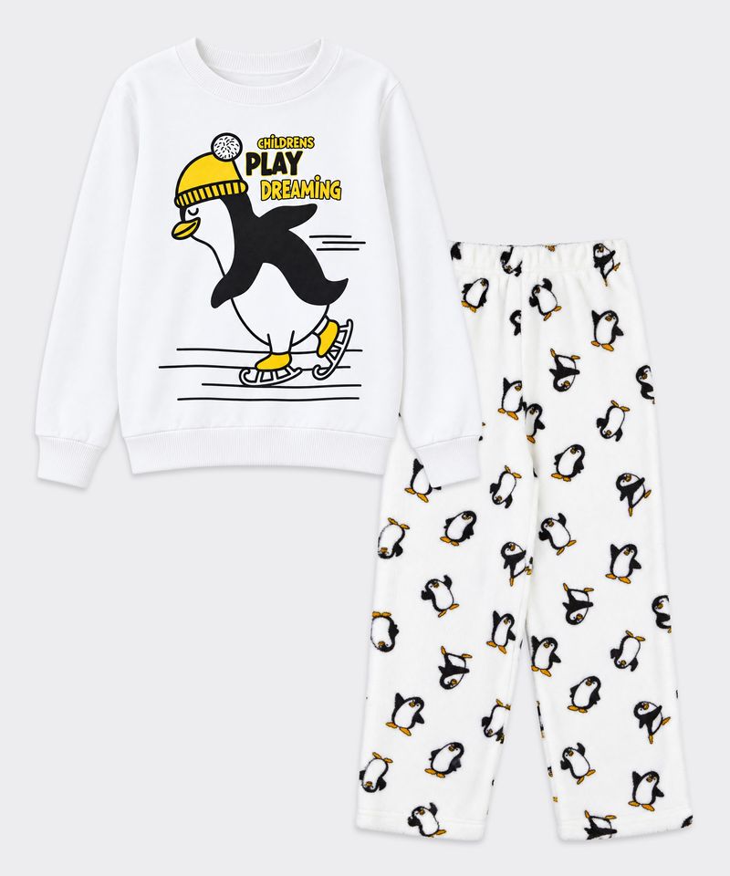 Set Pijama Polar  de  Niño Infantil