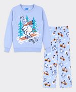 Set Pijama Polar  de  Niño Infantil