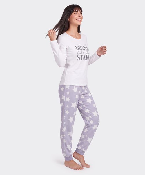 Set Pijama Polar  de  Dama