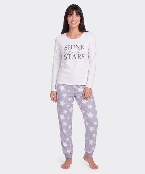 Set Pijama Polar  de  Dama