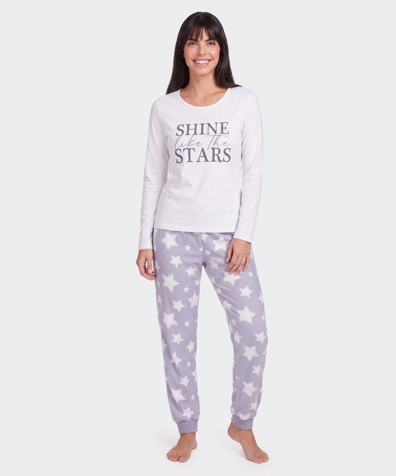 Set Pijama Polar  de  Dama