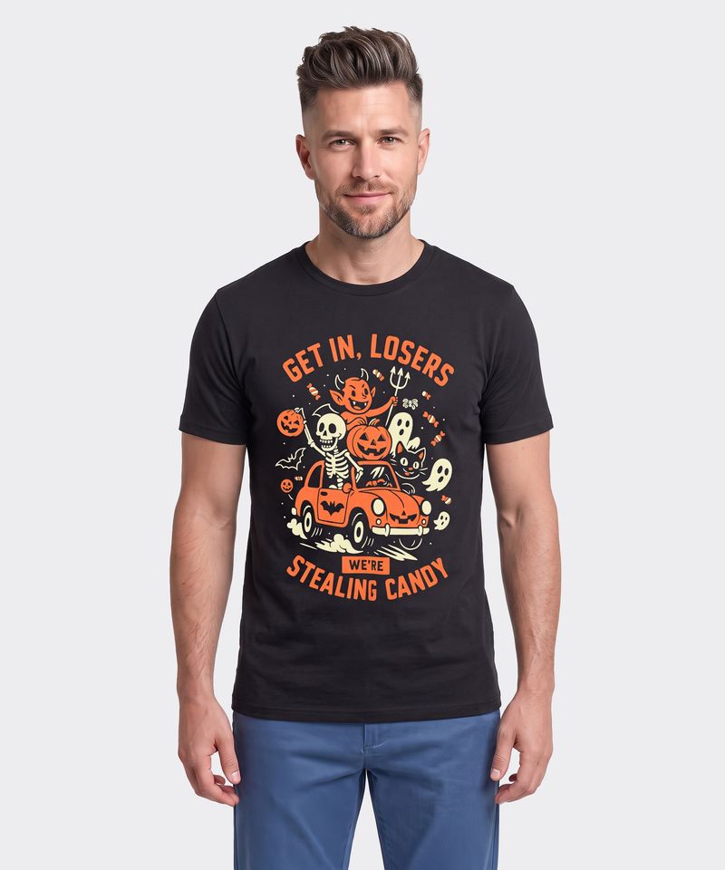 Playera  de  Caballero Cuello Redondo