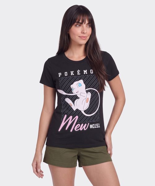 Playera de Licencia Pokemon de  Dama