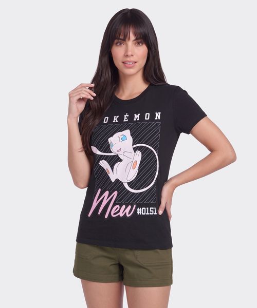 Playera de Licencia Pokemon de  Dama