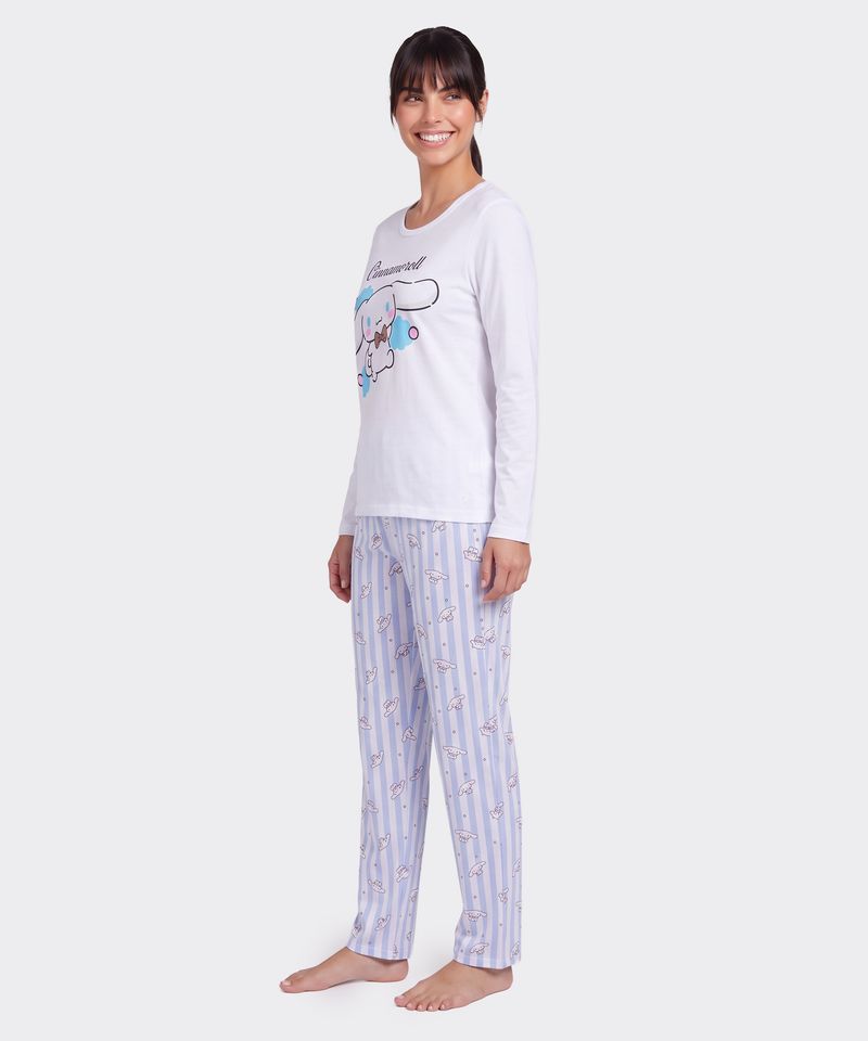 Set Pijama Pantalón y Playera Cinnamoroll de  Dama