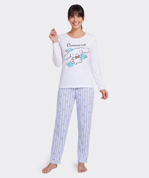 Set Pijama Pantalón y Playera Cinnamoroll de  Dama
