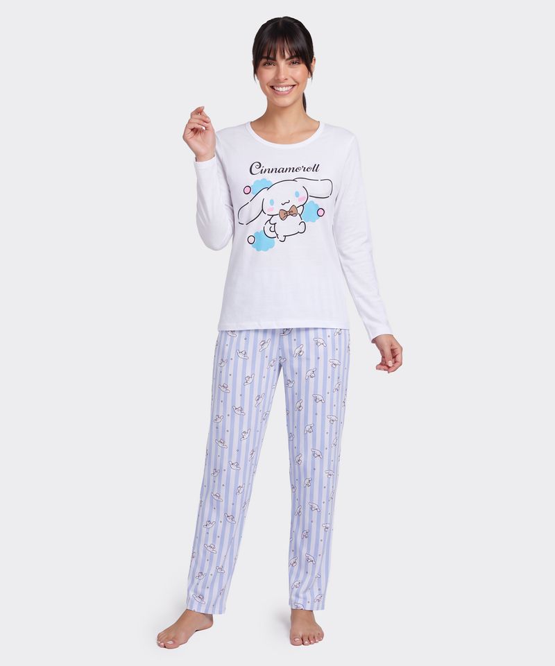 Set Pijama Pantalón y Playera Cinnamoroll de  Dama