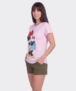 Playera de Licencia Mickey And Minnie de  Dama