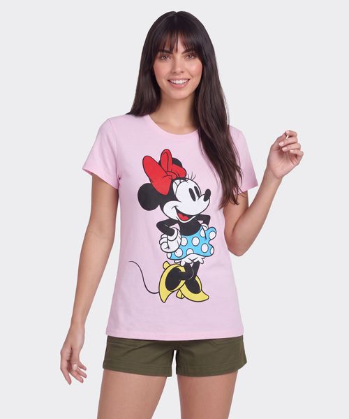 Playera de Licencia Mickey And Minnie de  Dama