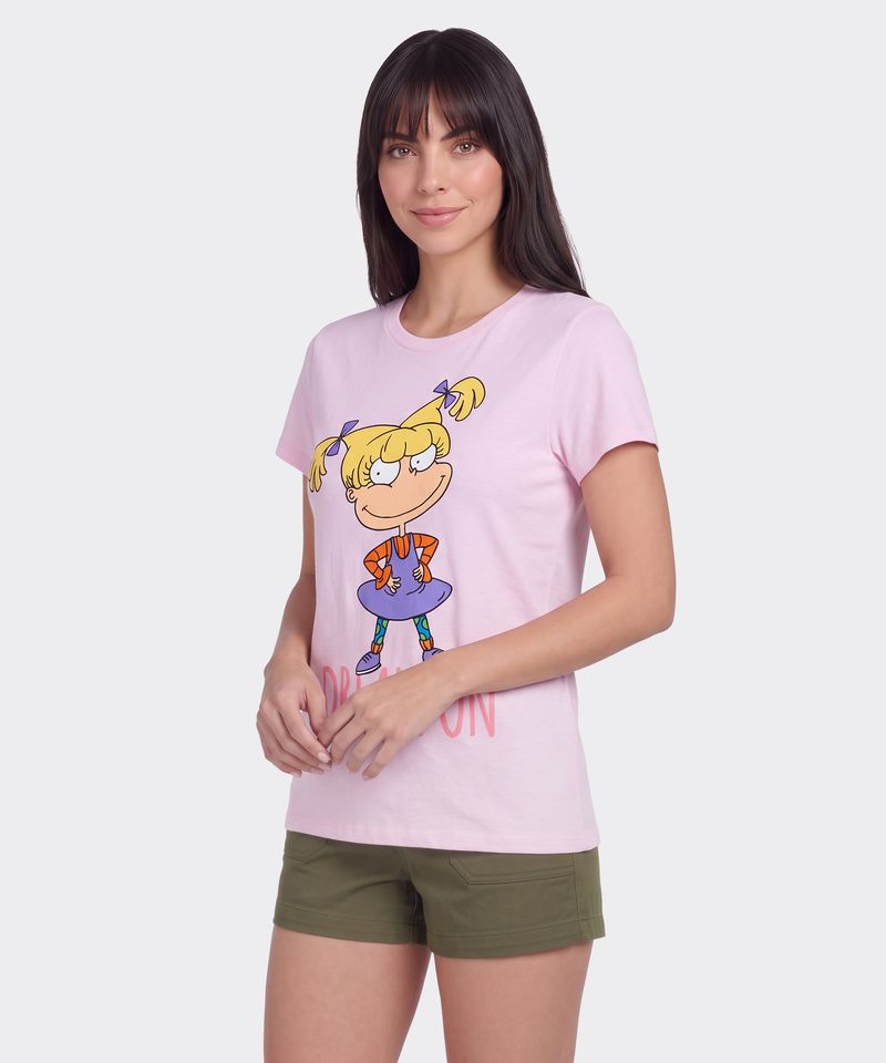 Playera de Licencia Nickelodeon de  Dama