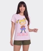 Playera de Licencia Nickelodeon de  Dama