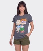 Playera de Licencia Nickelodeon de  Dama