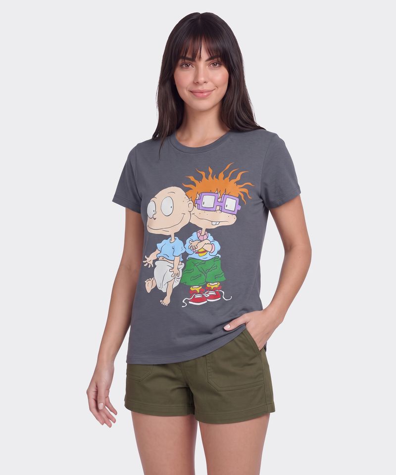 Playera de Licencia Nickelodeon de  Dama