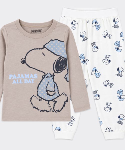Set Pijama Pantalón y Playera Snoopy de  Bebo Años