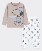 Set Pijama Pantalón y Playera Snoopy de  Bebo Años