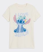 Playera de Licencia Stitch de  Niña Infantil